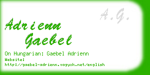 adrienn gaebel business card